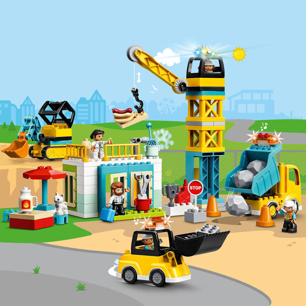 LEGO Duplo Tower Crane & Construction 10933 | wehkamp