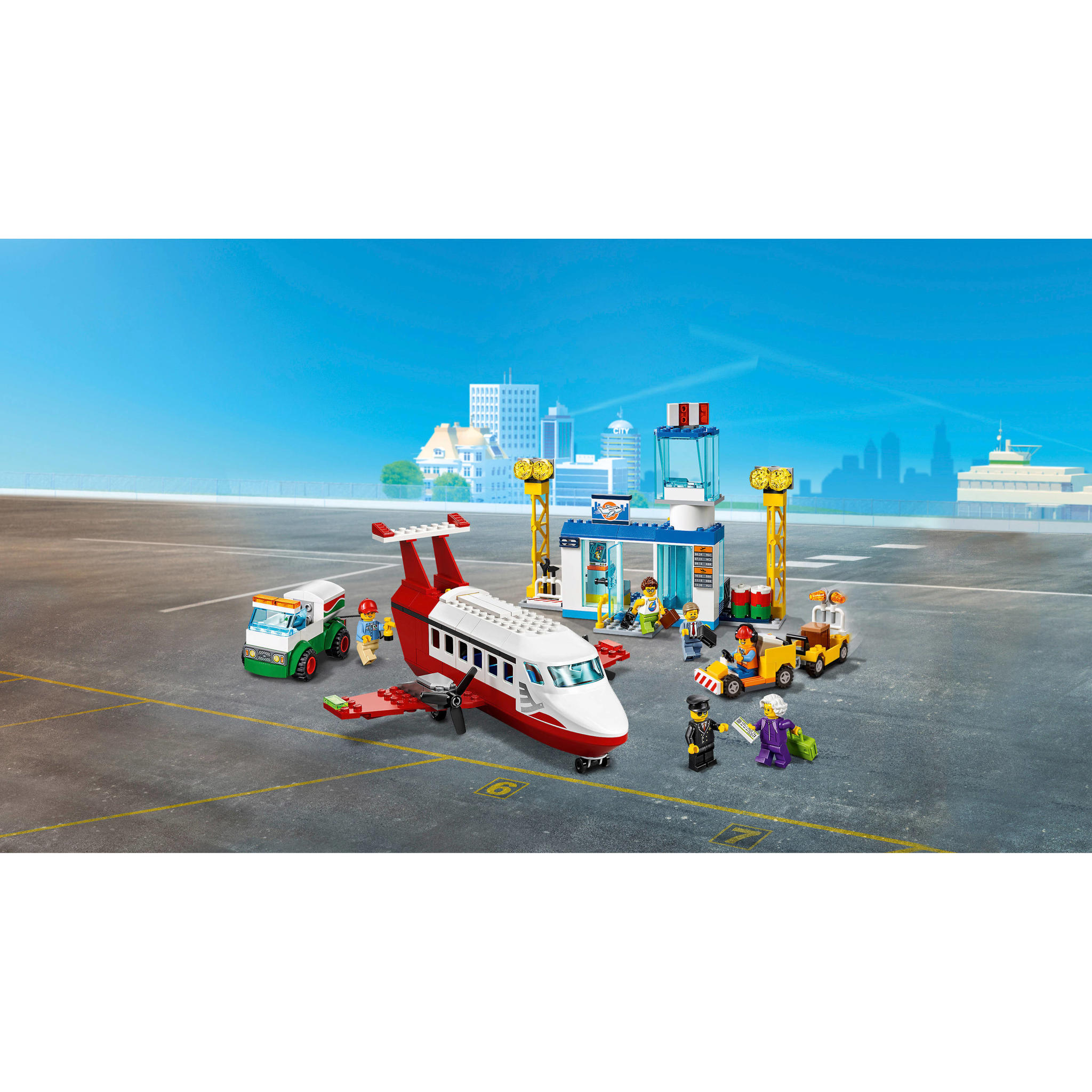 LEGO City Centrale Luchthaven 60261 | wehkamp
