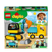 thumbnail: LEGO DUPLO Truck & Tracked Excavator 10931