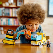 thumbnail: LEGO DUPLO Truck & Tracked Excavator 10931