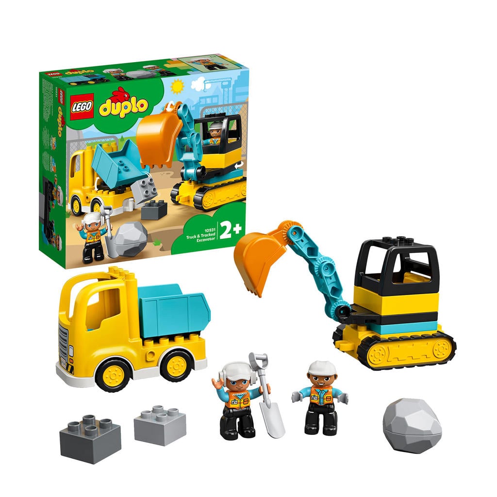 LEGO DUPLO Truck & Tracked Excavator 10931
