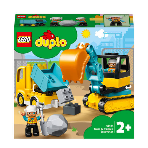 Wehkamp LEGO Duplo Truck & Tracked Excavator 10931 aanbieding