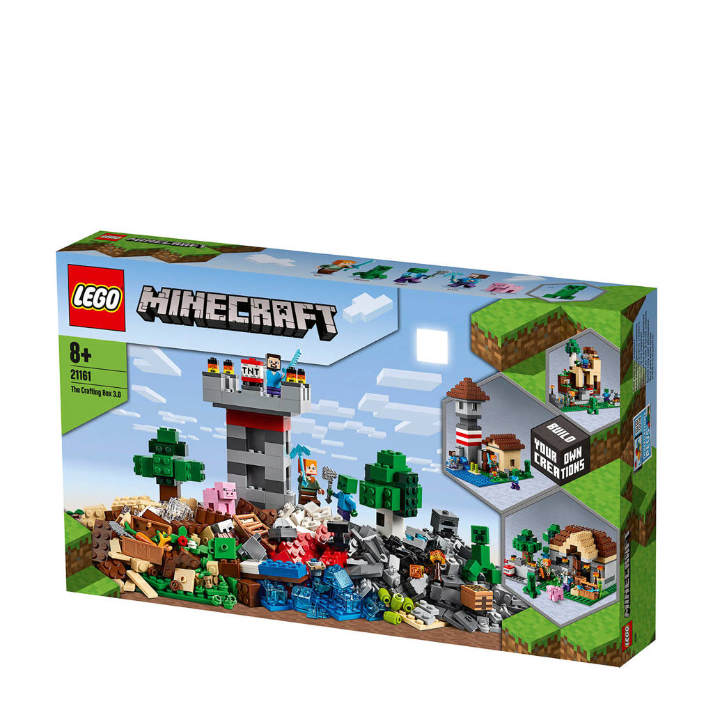 LEGO Minecraft The Crafting Box 3.0 21161 | wehkamp