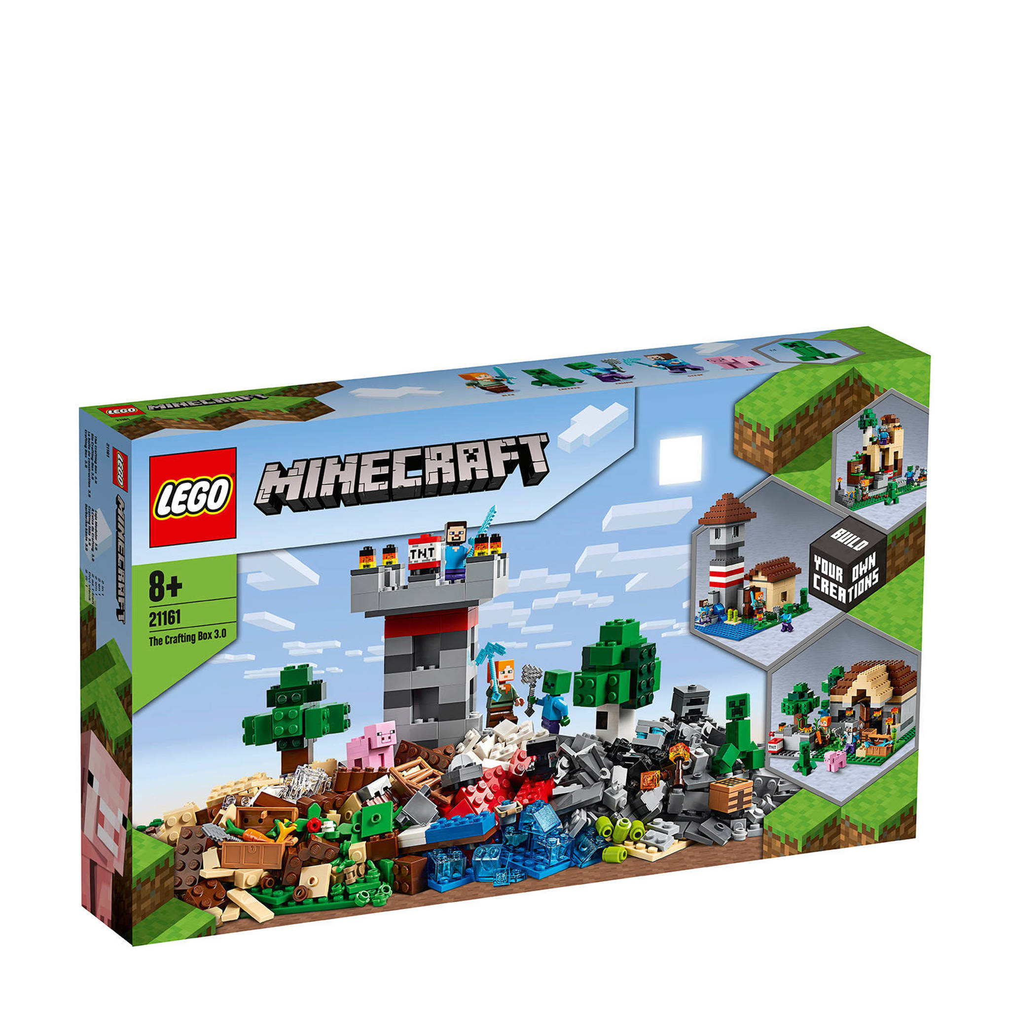 Lego Minecraft The Crafting Box 3 0 21161 Wehkamp