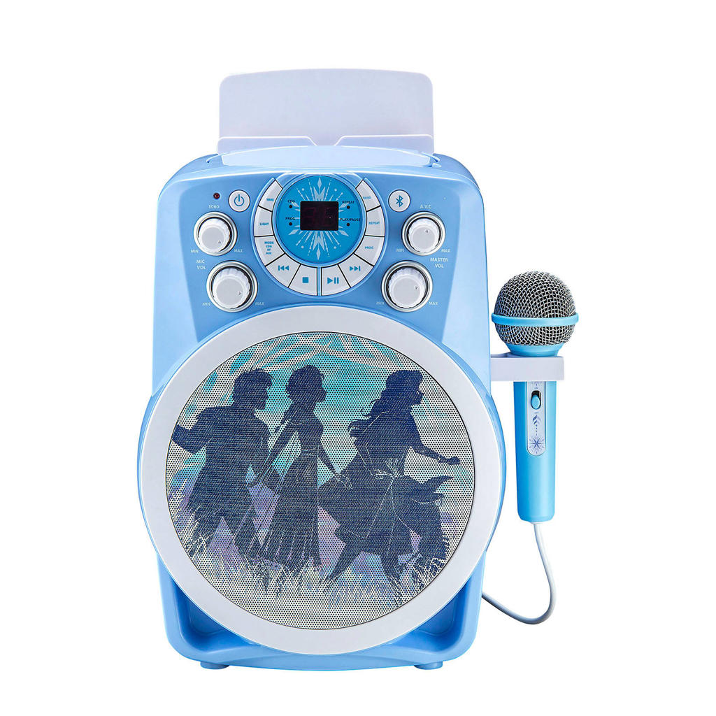 Disney Frozen 2 Karaokemachine met microfoon en licht wehkamp