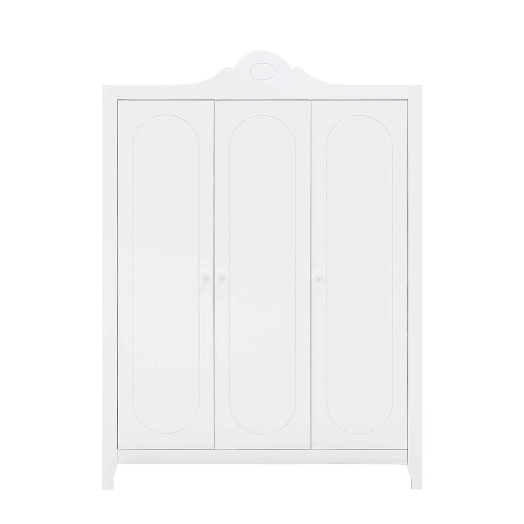 Bopita 3-deurs kledingkast Evi wit