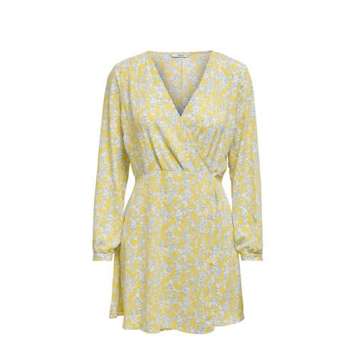 ONLY jurk met all over print geel ONLY jurk met all over print geel