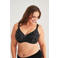 Swegmark voorgevormde T-shirt-bh met beugel Lace Shape zwart