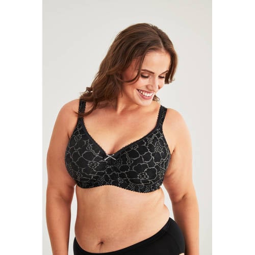 Swegmark voorgevormde beugelbh Lace Shape zwart afbeelding