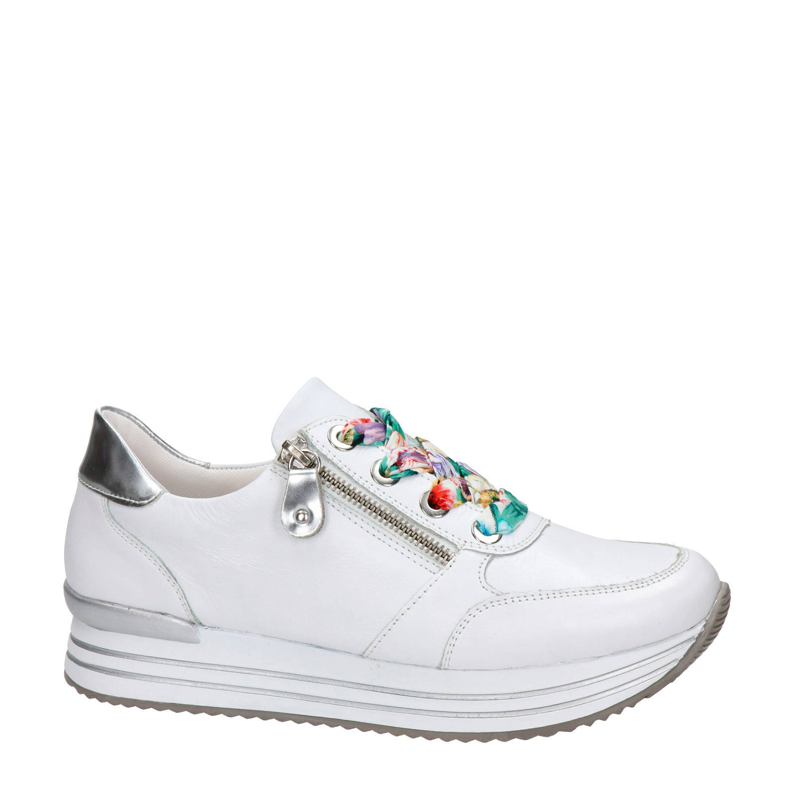 Remonte leren sneakers wit | wehkamp