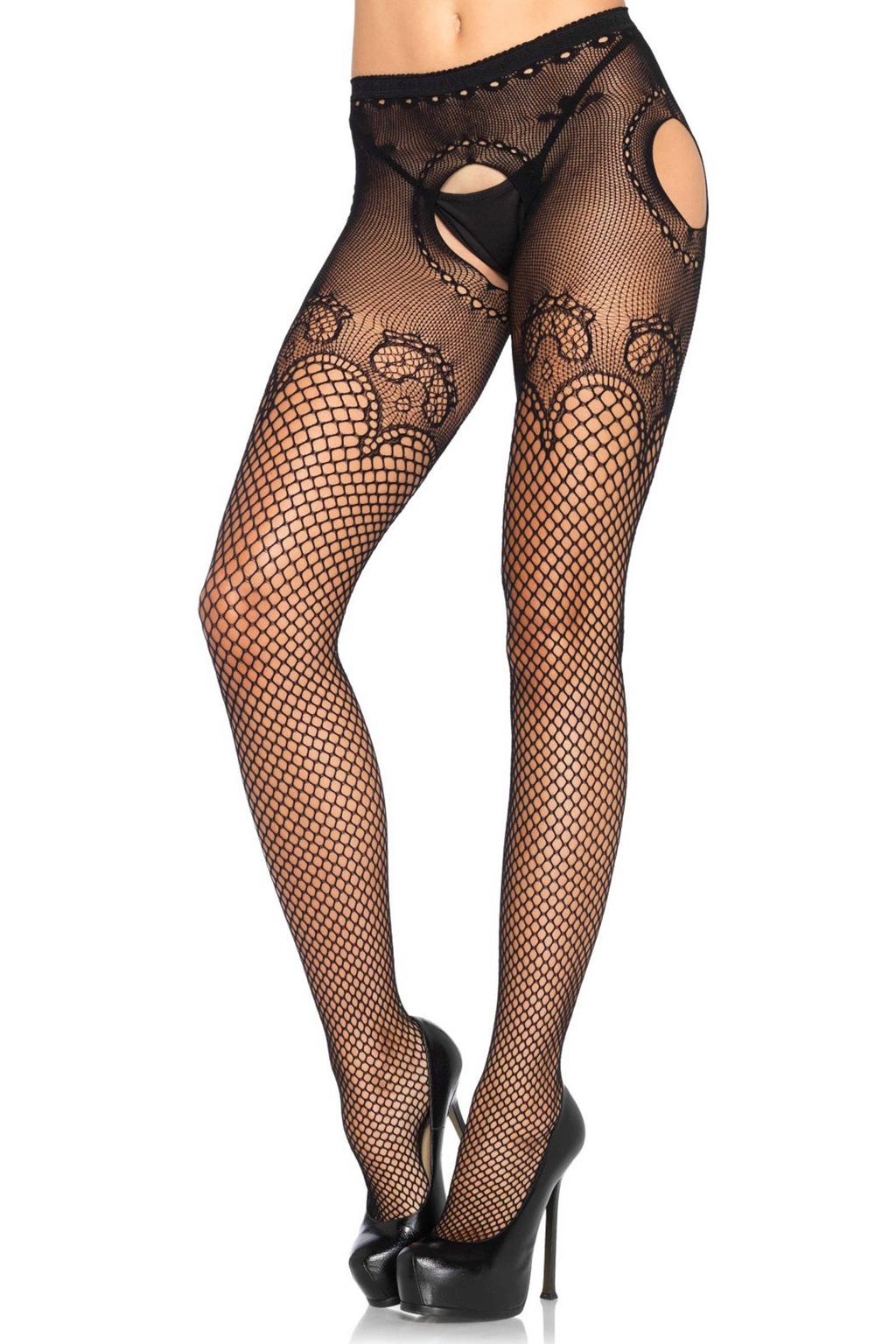 Leg Avenue panty 20 denier zwart