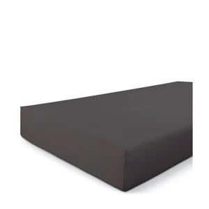 jersey hoeslaken - antraciet (tot 30 cm) (200/210 cm)