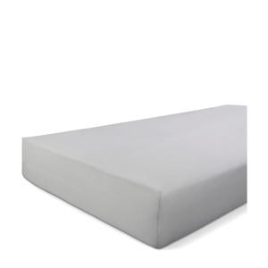 jersey hoeslaken - lichtgrijs (tot 30 cm) (200/210 cm)