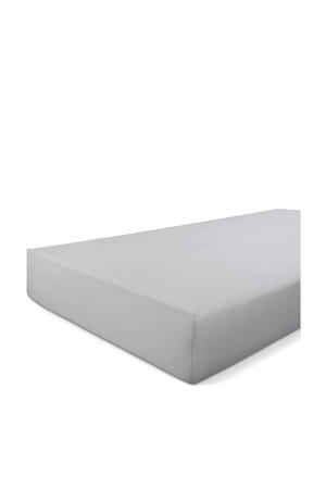 jersey hoeslaken - lichtgrijs (tot 30 cm) (200/210 cm)