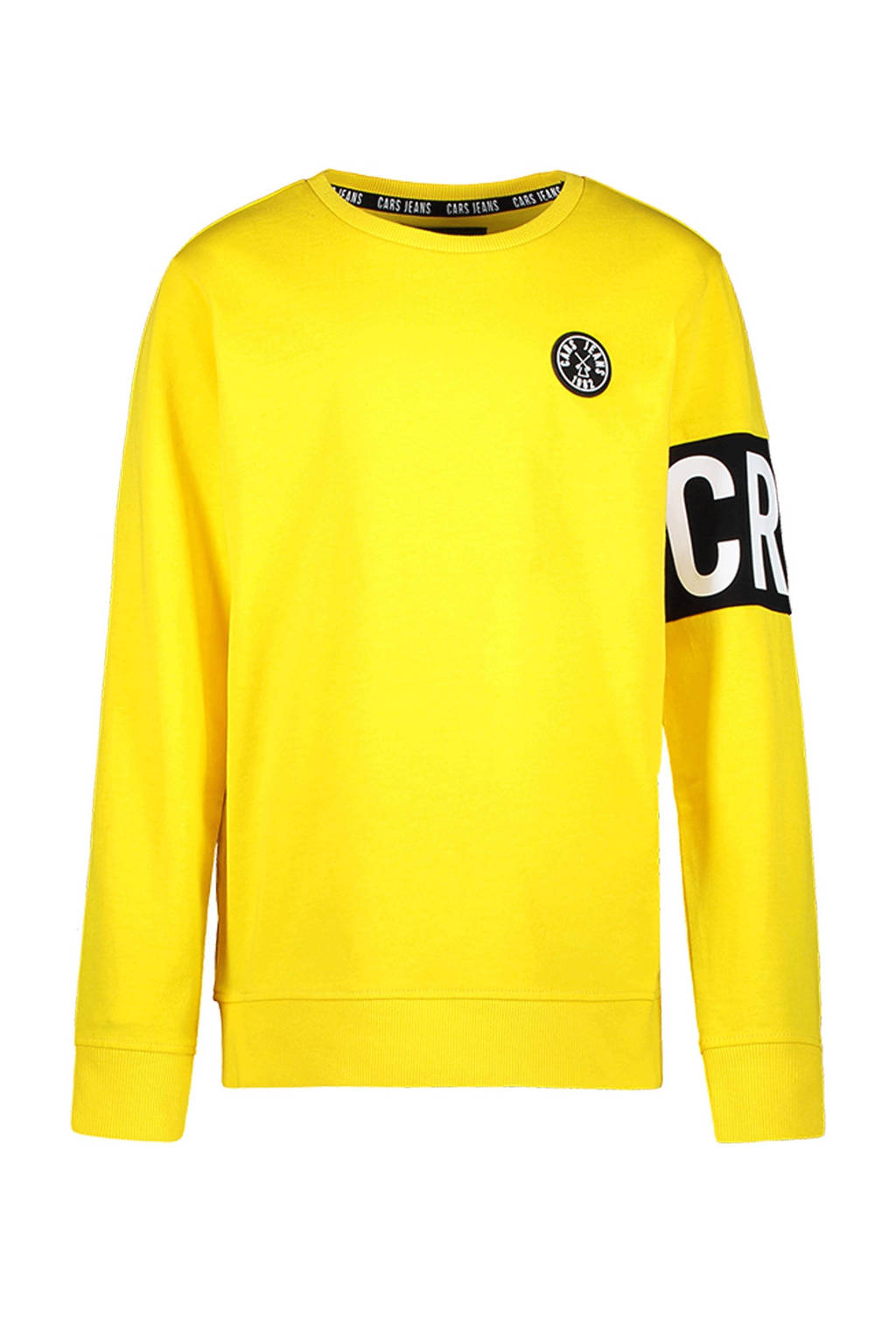 Cars sweater Obby met logo geel, Geel