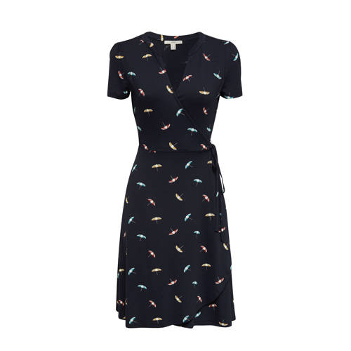 ESPRIT Women Casual jersey jurk met all over print donkerblauw ESPRIT Women Casual jersey jurk met all over print donkerblauw