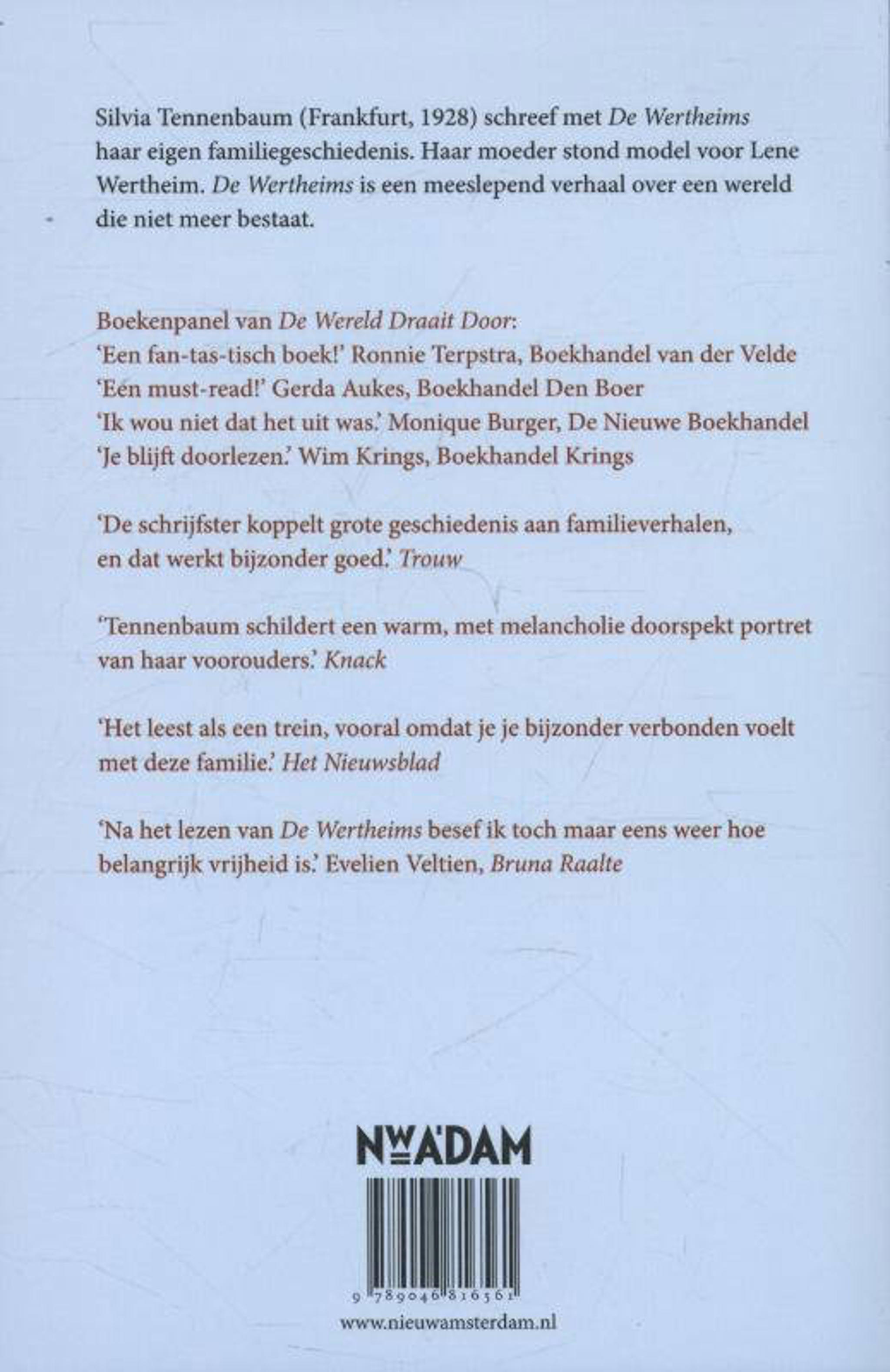 Silvia Tennenbaum De Wertheims wehkamp