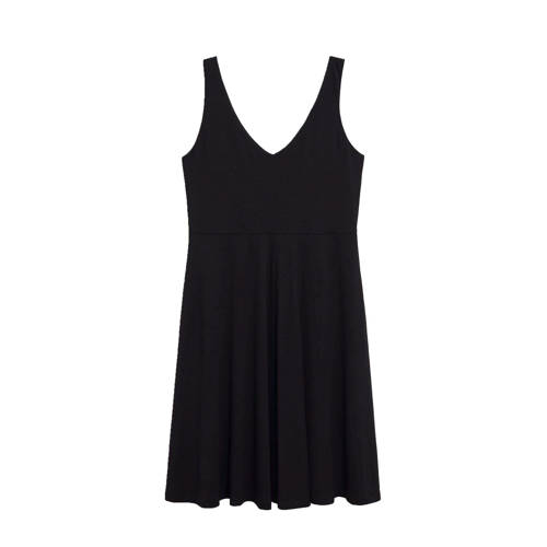 Violeta by Mango A lijn jurk zwart Violeta by Mango A lijn jurk zwart