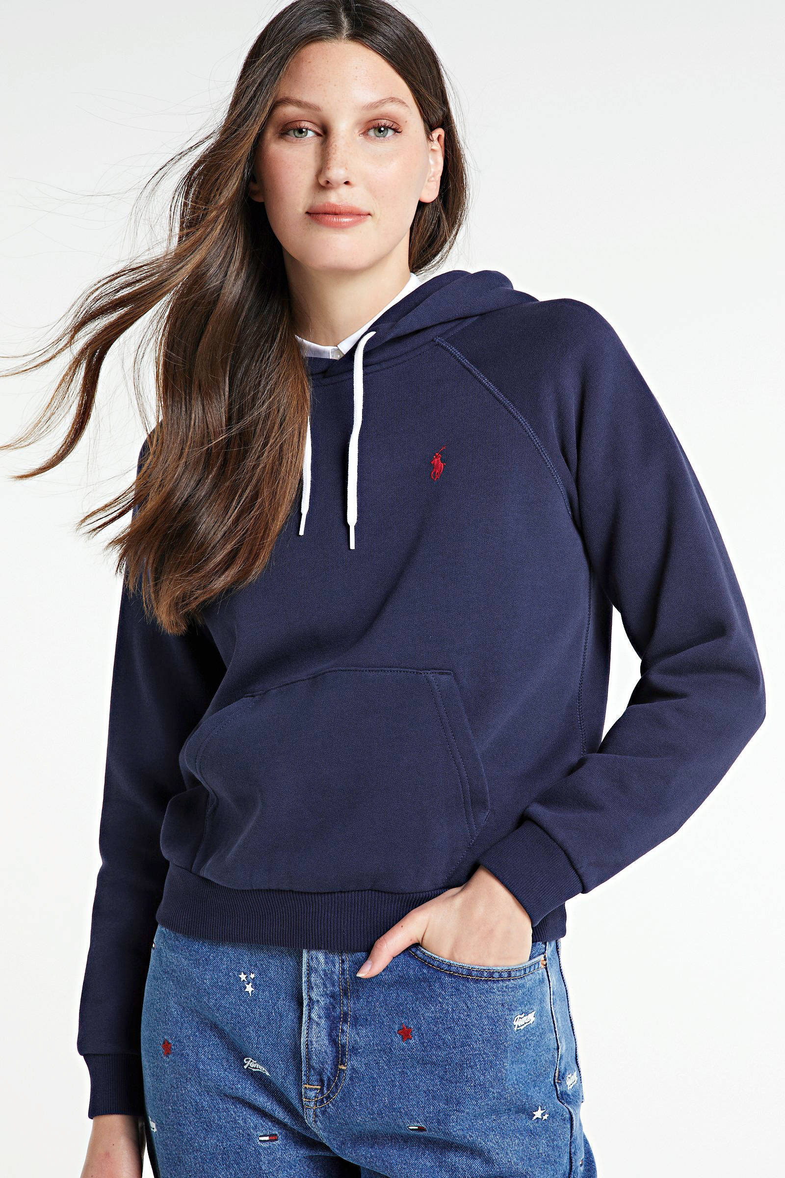 POLO Ralph Lauren hoodie met logo cruise navy