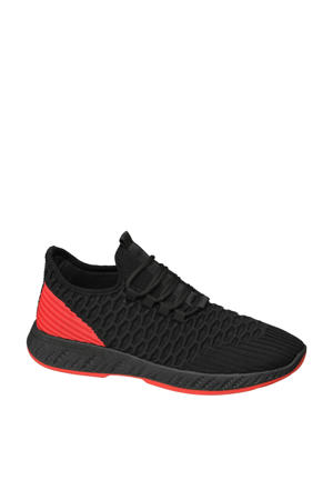   sneakers zwart/rood