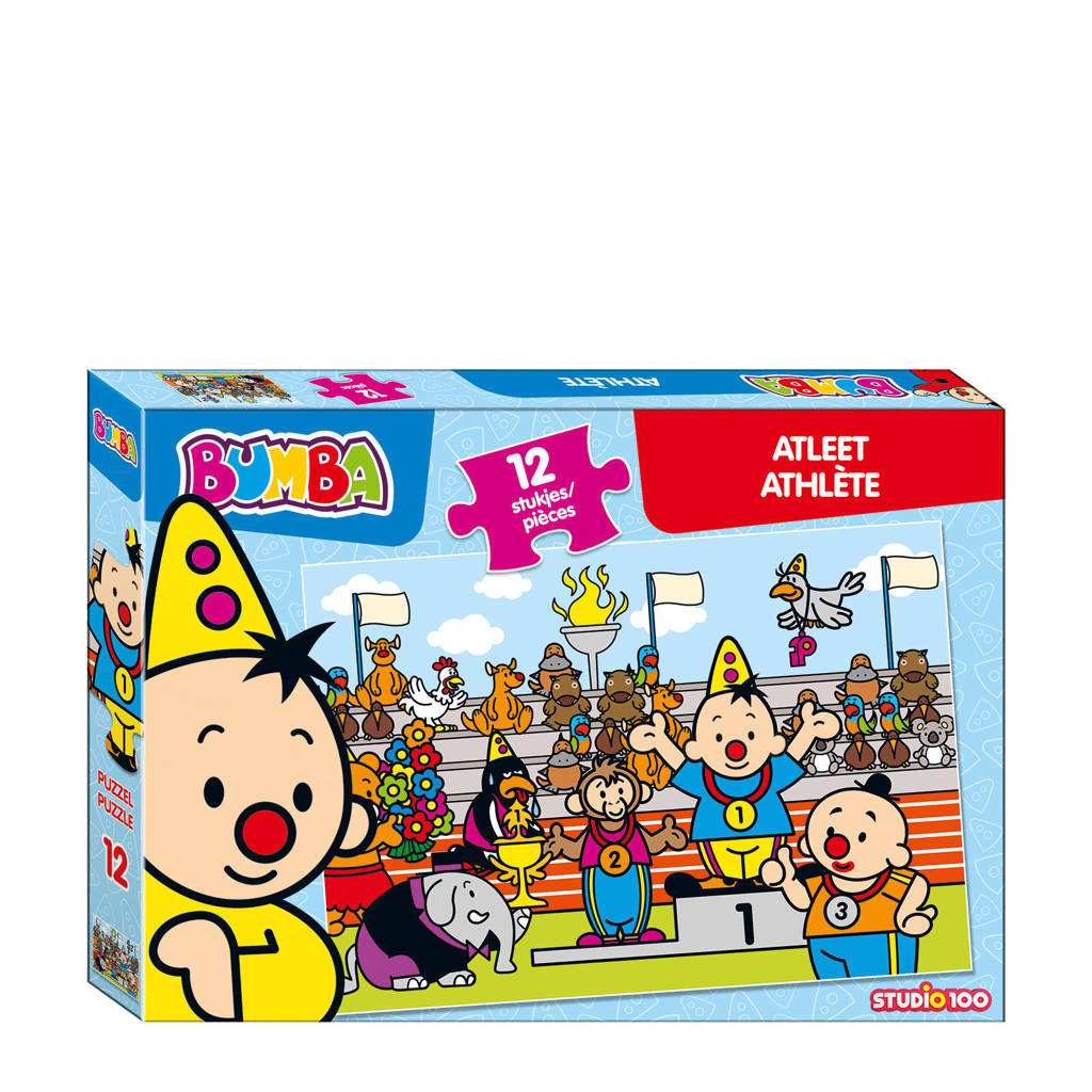 Studio 100 Bumba Atleet legpuzzel 12 stukjes