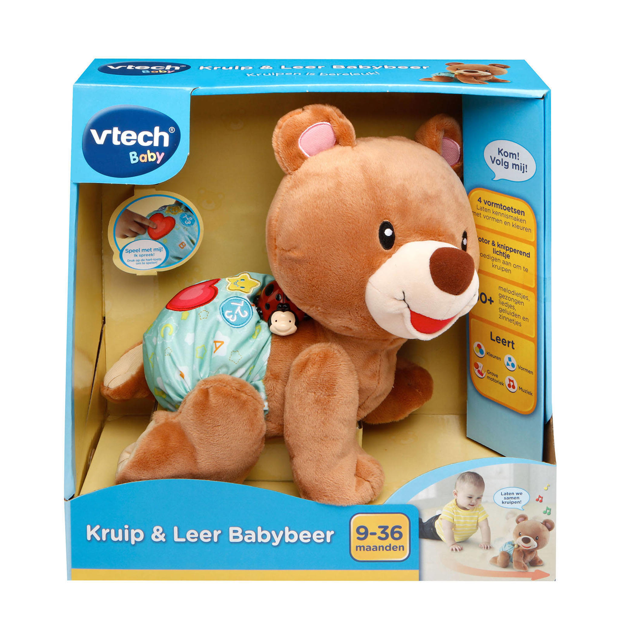 VTech Baby Kruip & Leer Babybeer interactieve knuffel - Afbeelding 3