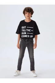 thumbnail: LTB slim fit jeans Smarty grijs stonewashed