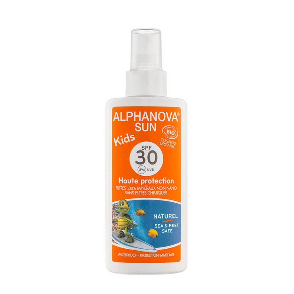 Alphanova SUN BIO zonnebrand SPF 30 KIDS Spray - 125 g