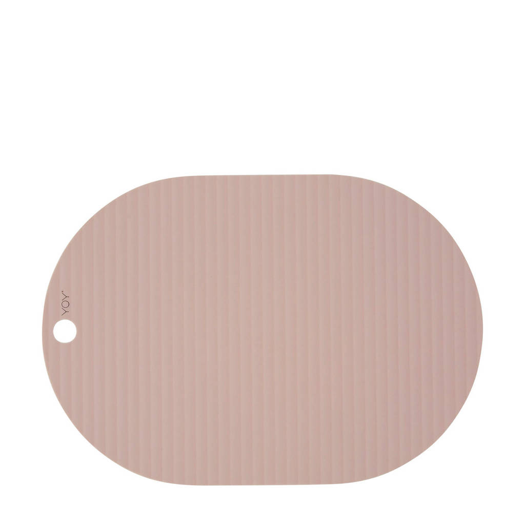 OYOY Living placemat Ribbo (set van 2), Roze
