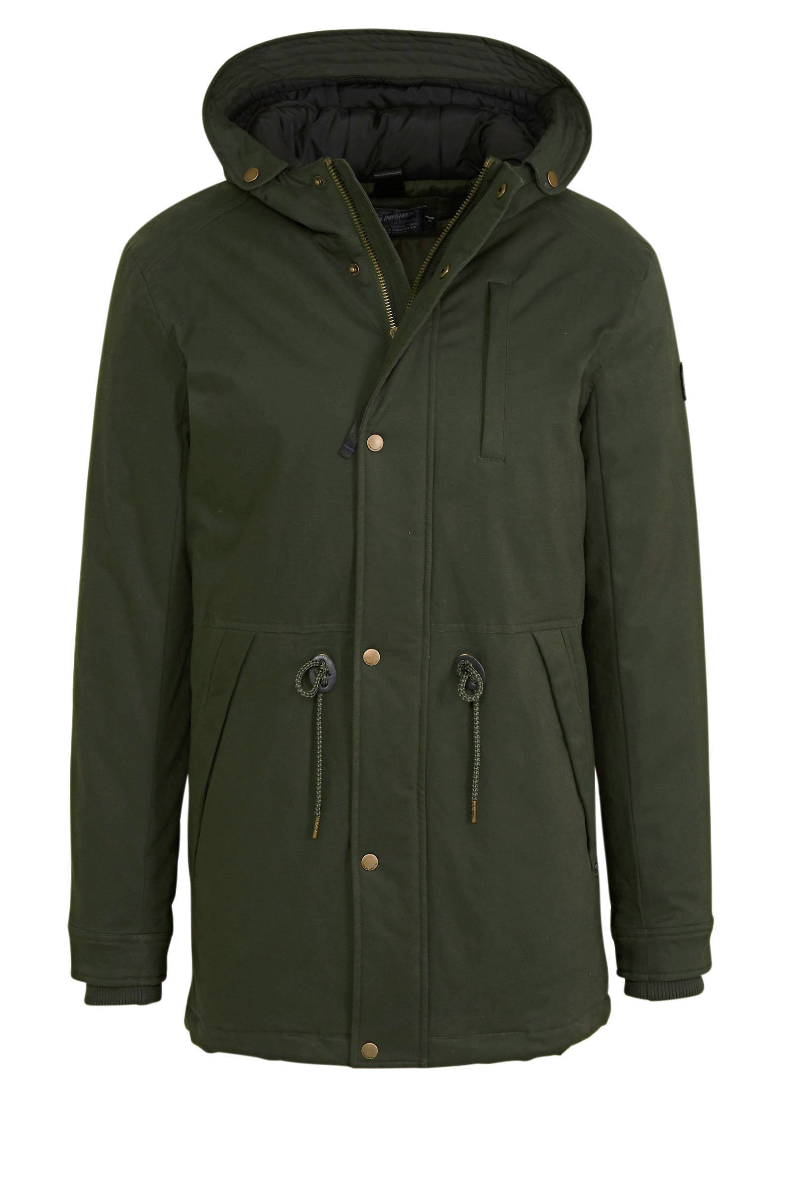 Petrol Industries parka kaki | wehkamp Petrol Industries jas | wehkamp