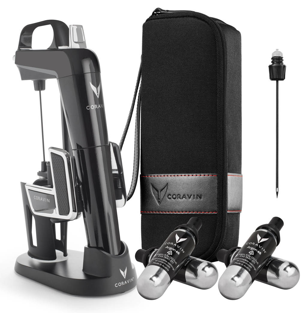 Coravin wijnsysteem Model Two Plus Elite Pro, Zwart