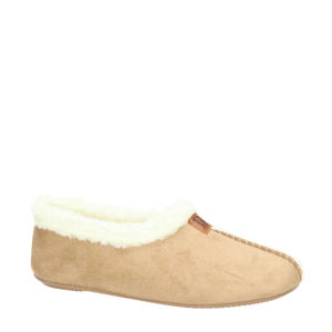 pantoffels beige