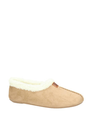 pantoffels beige