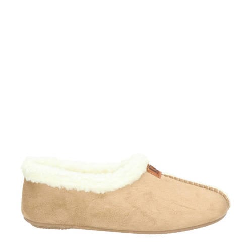 Nelson Home pantoffels beige afbeelding