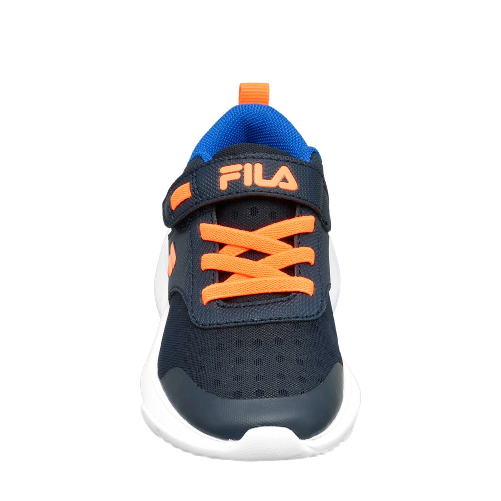 Fila sneakers donkerblauw/blauw/oranje | wehkamp