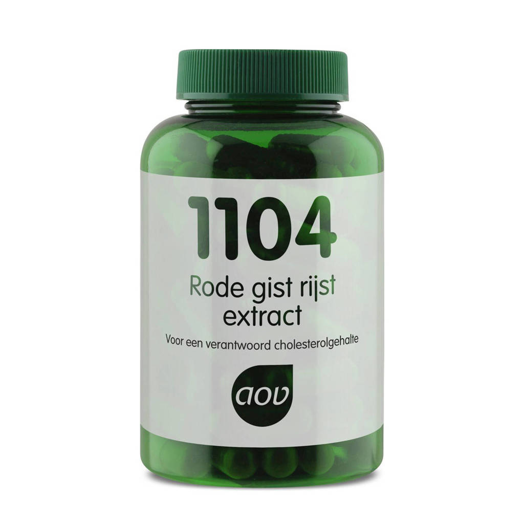 AOV 1104 Rode Gist Rijst Extract Vegacapsules - 90 stuks