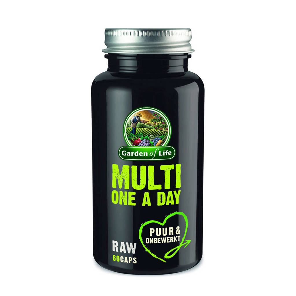 Garden of Life Raw Multi one a day capsules - 60 stuks