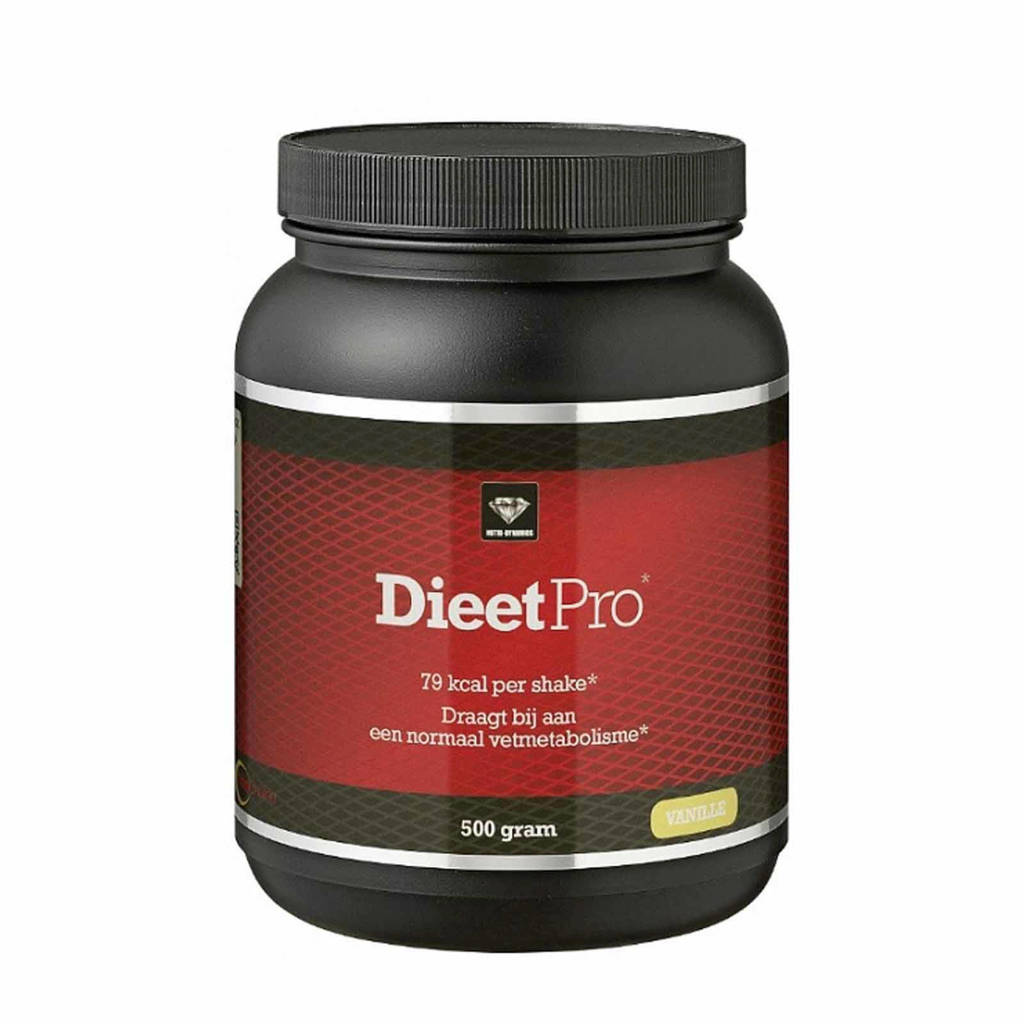 Dieet Pro Afslankshake vanille - 500 gram