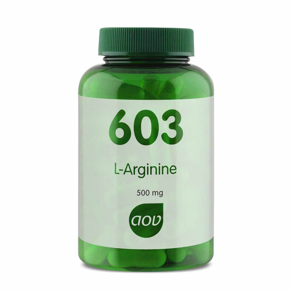 AOV 603 L -Arginine 500 mg Vegacaps - 90 stuks