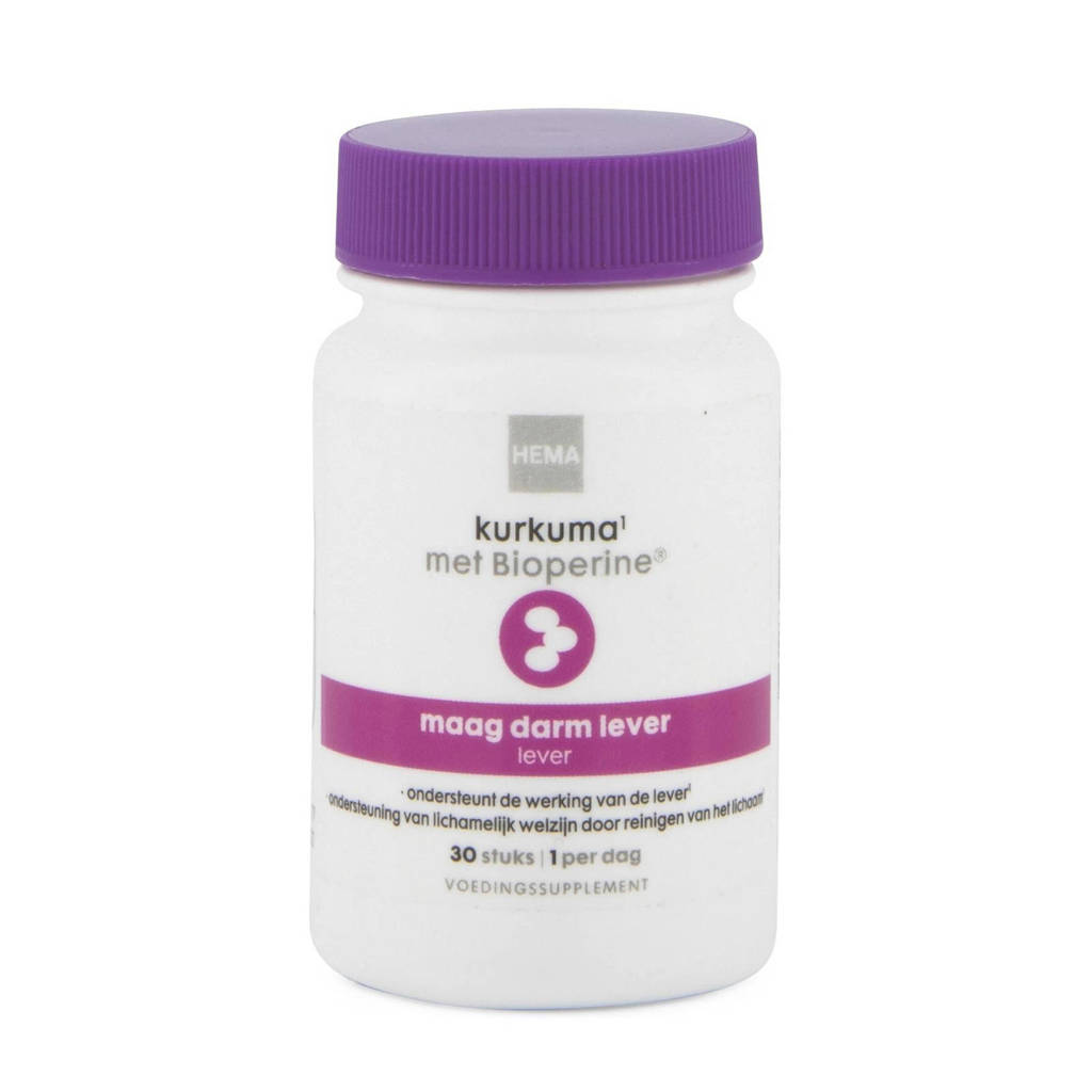 HEMA Kurkuma met Bioperine - 30 stuks