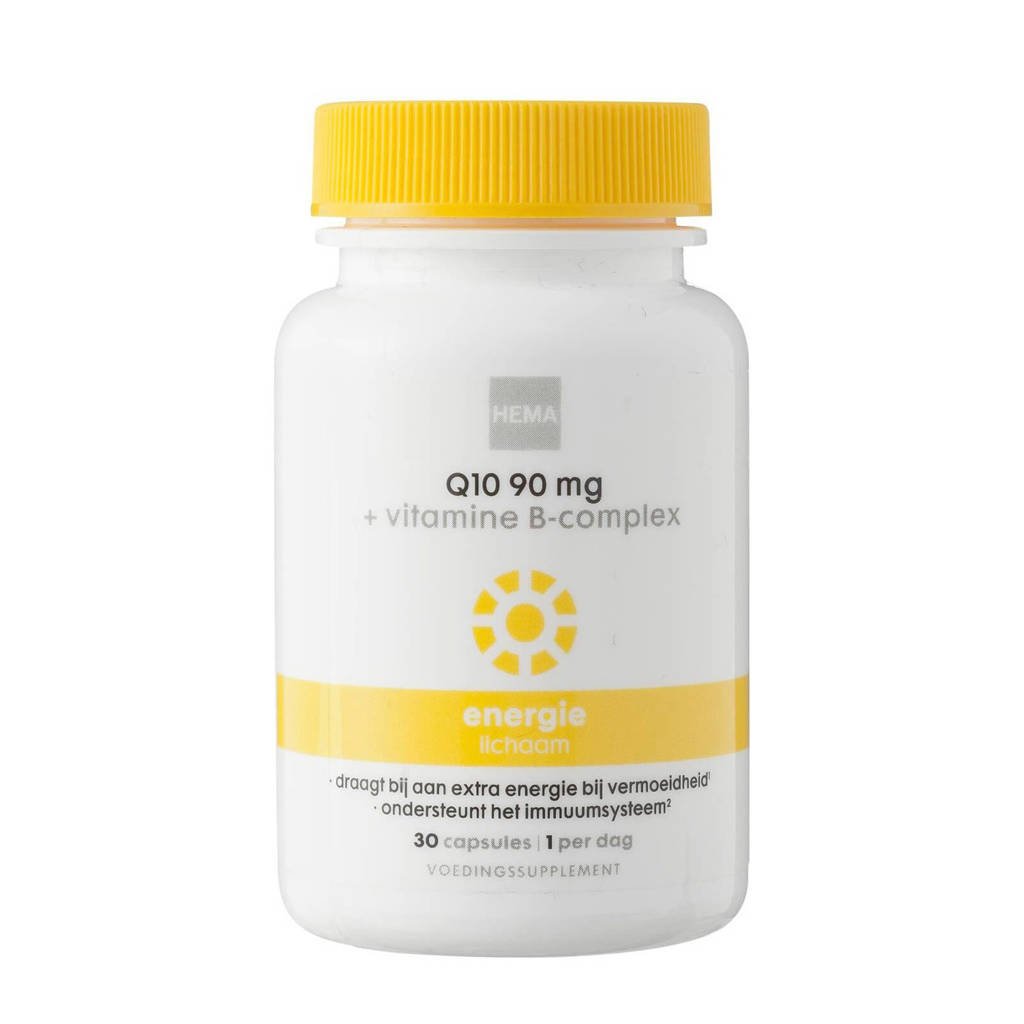 HEMA Q10 90 mg + vitamine B - complex