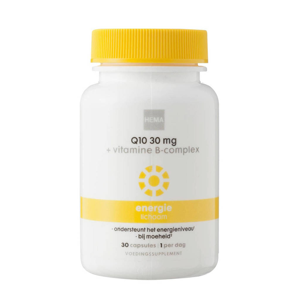 HEMA Q10 30 mg + vitamine B - complex