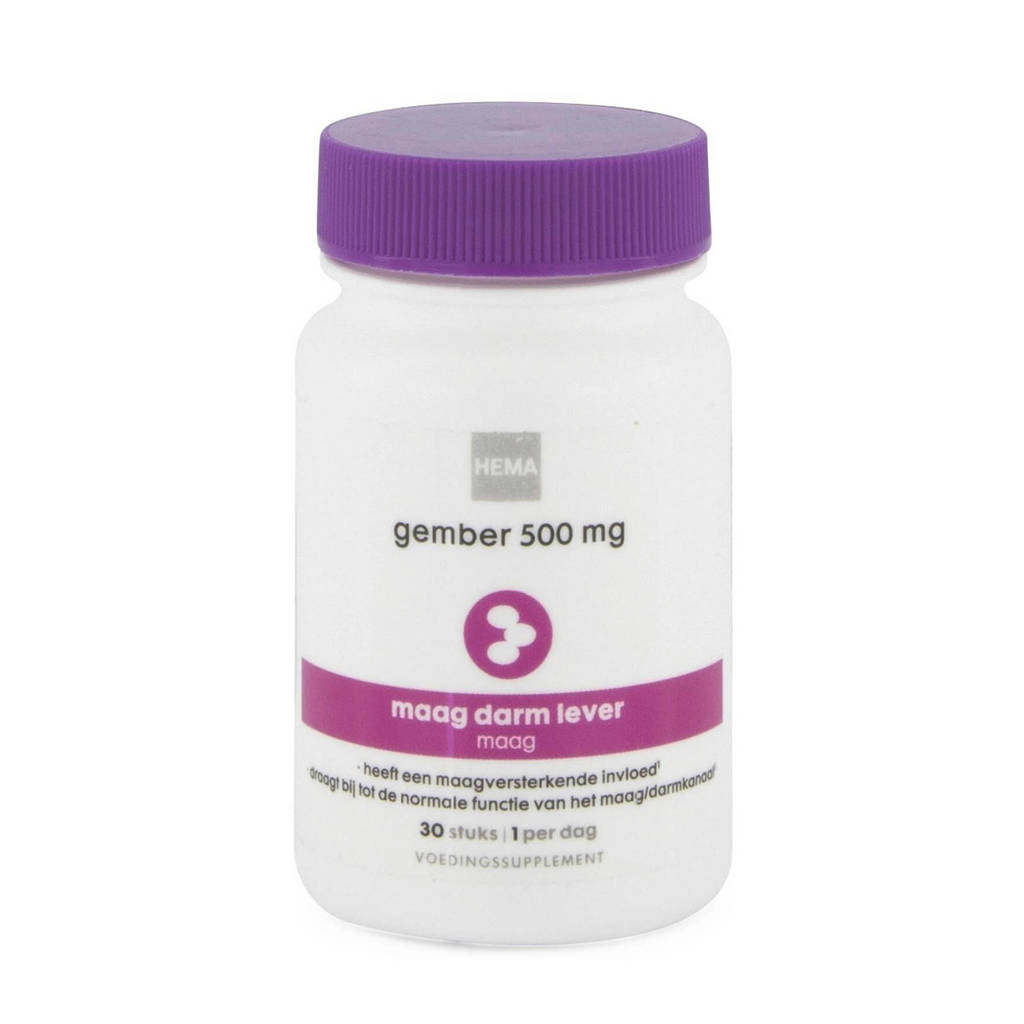 HEMA Gember 500 mg - 30 stuks