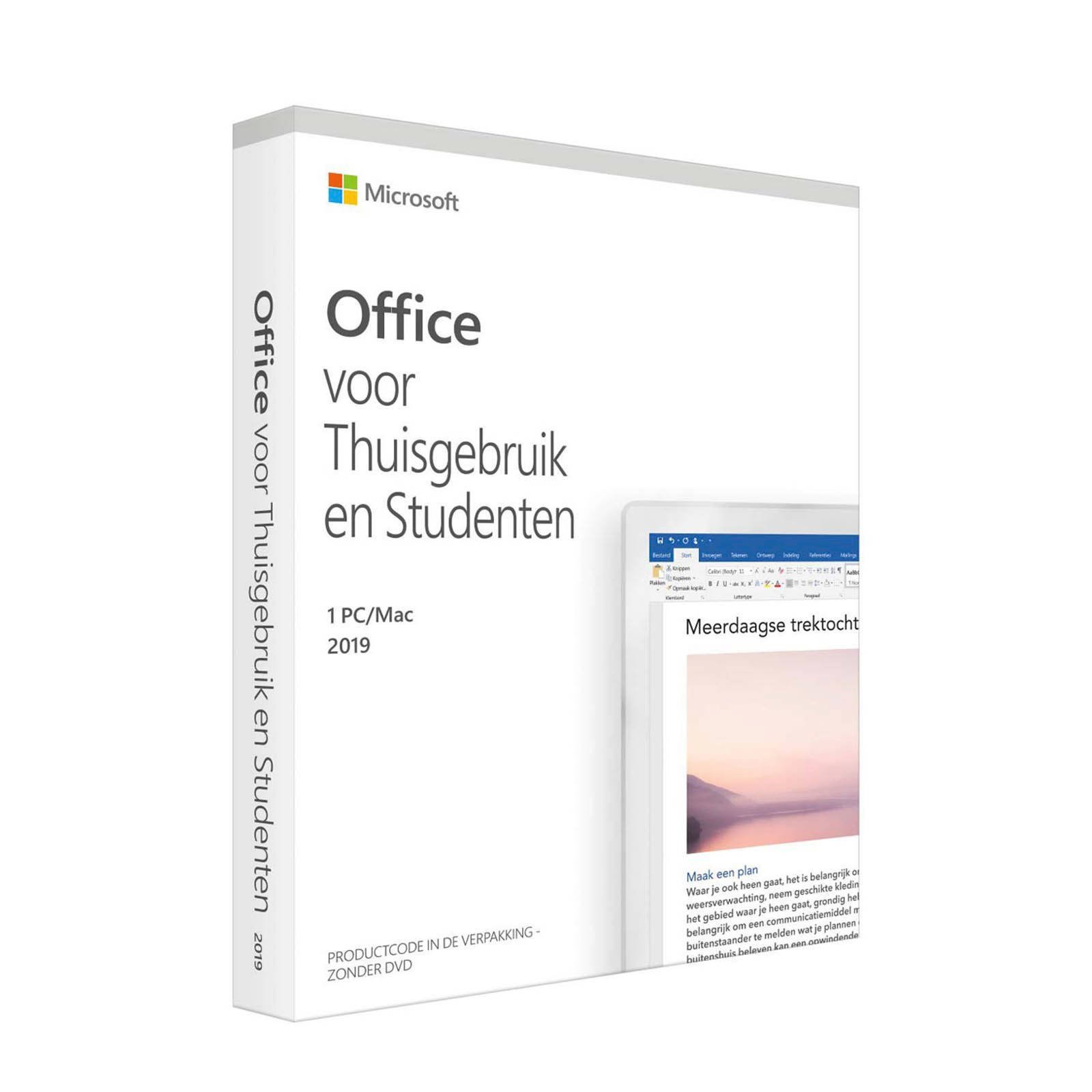 Microsoft Office 2019 voor Thuisgebruik en Studenten wehkamp