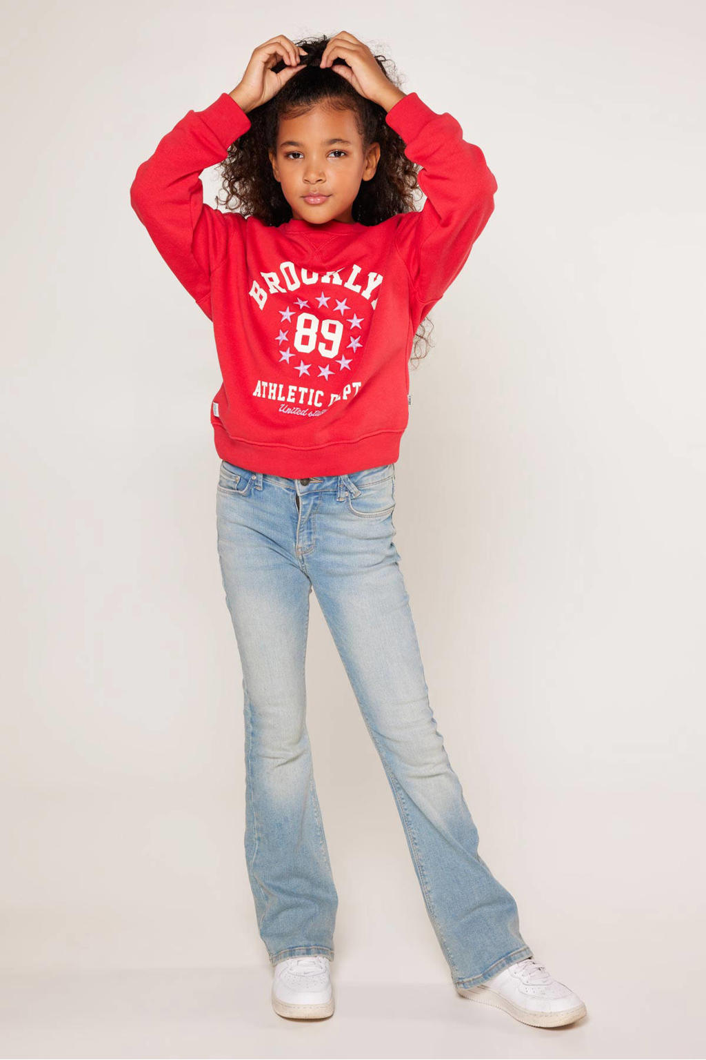 America Today flared jeans Emily light denim