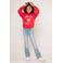 America Today flared jeans Emily light denim