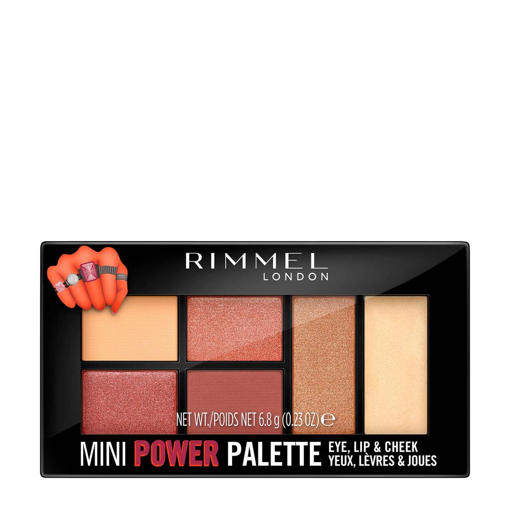 Palette De Fards à Paupières Rimmel London Mini Poser - Assortiment De Teintes - Neuf