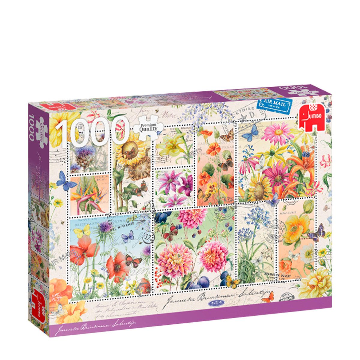 Verdragen Gevaar Dom Jumbo PC Flower Stamps, Summer Flowers legpuzzel 1000 stukjes | wehkamp