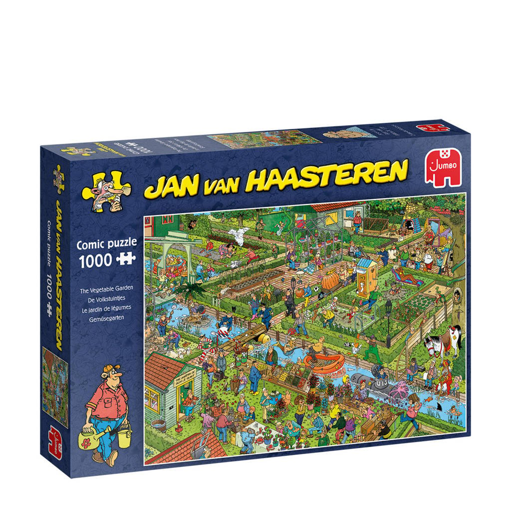 Jan van Haasteren Volkstuintjes  legpuzzel 1000 stukjes