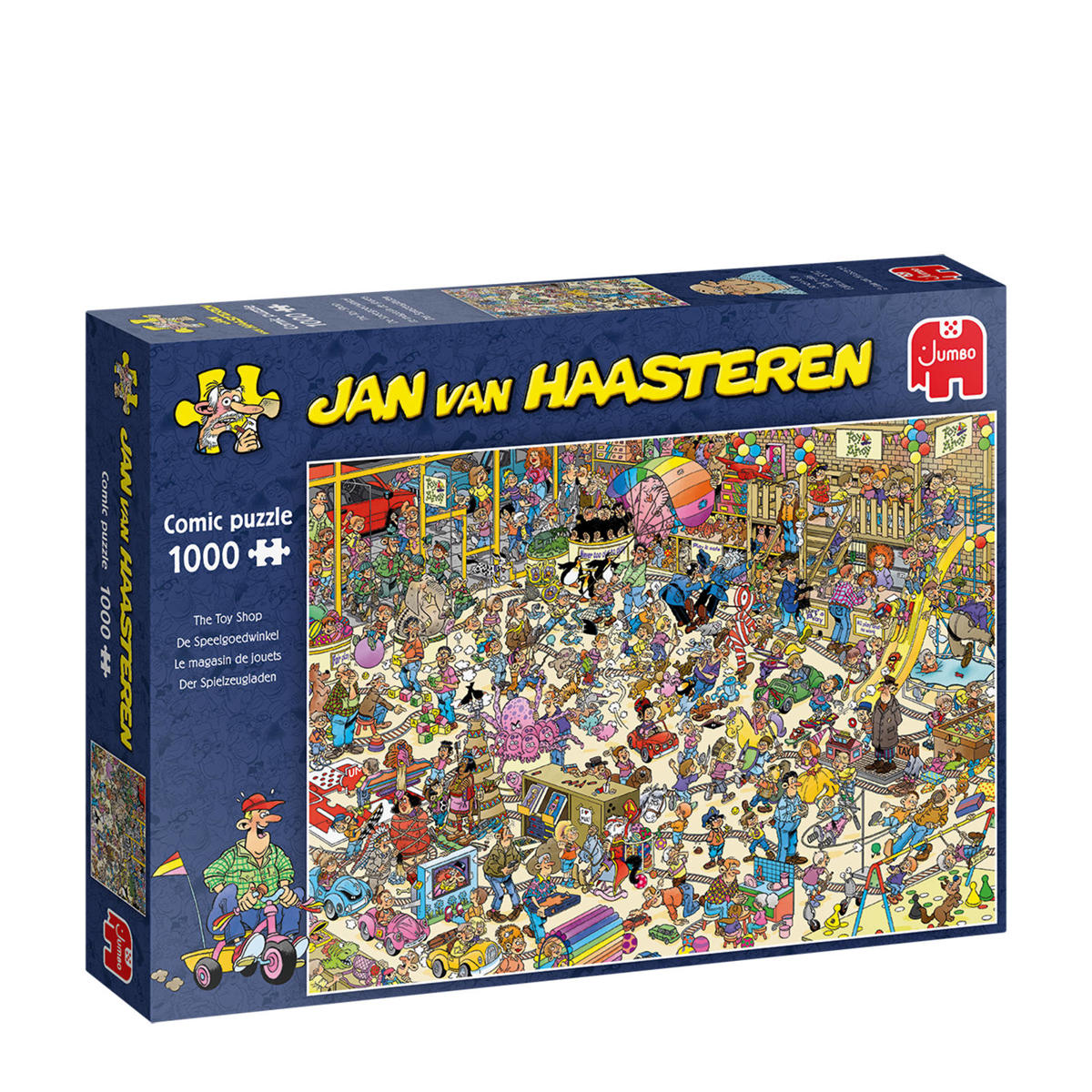 Wardianzaak Lezen Omgeving Jan van Haasteren De Speelgoedwinkel legpuzzel 1000 stukjes | wehkamp